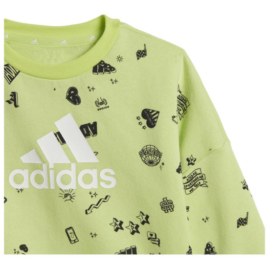 Adidas Βρεφικές φόρμες σετ I Brand Love Q3 Adidas Βρεφικές φόρμες σετ I Brand Love Q3